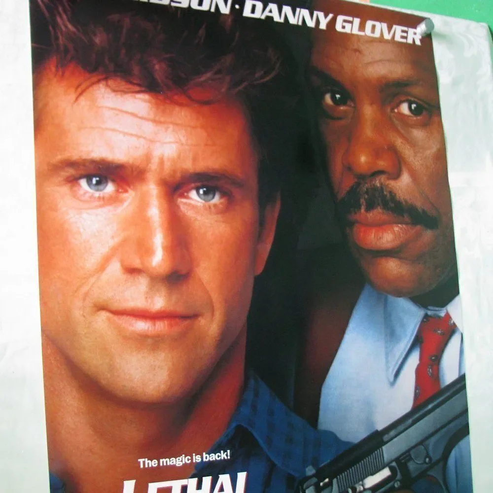 Vintage Lethal Weapon 2 Movie Poster